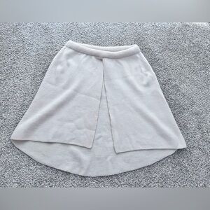 Lemaire Cream virgin wool poncho